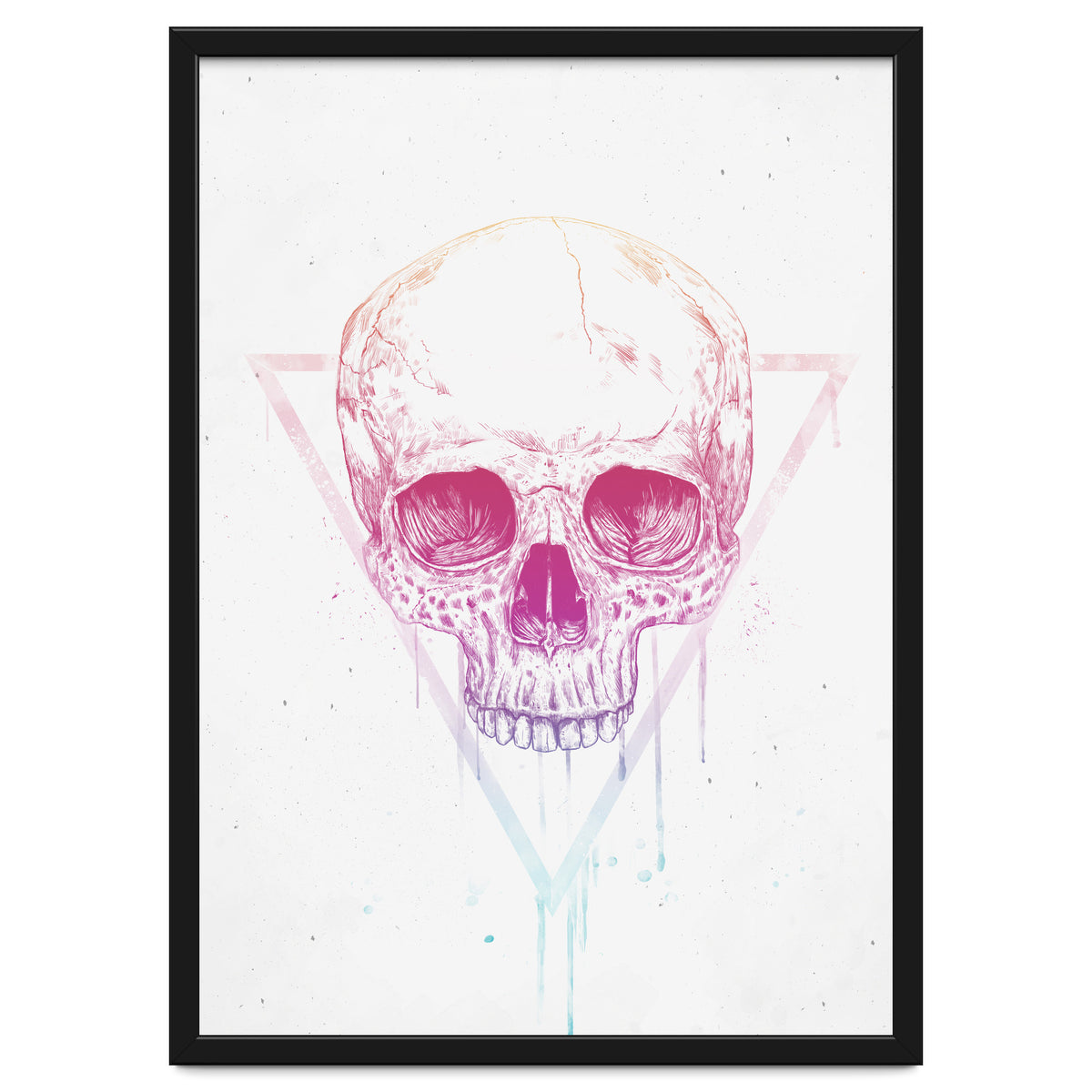 Skull In Triangle