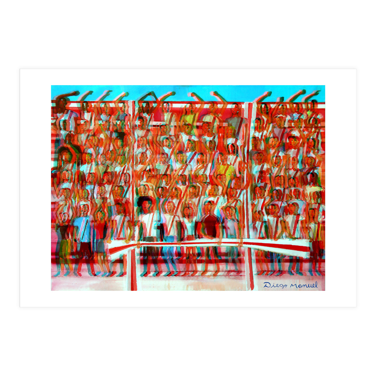 Hinchada De La Banda Roja 3 (Print Only)