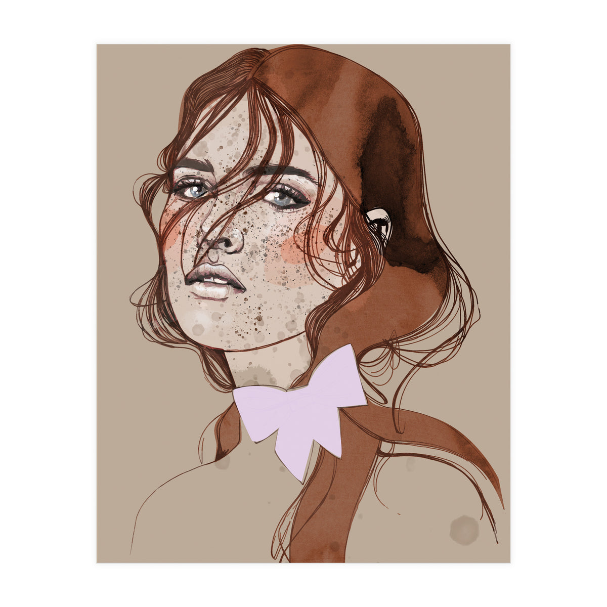 Freckles Red (Print Only)