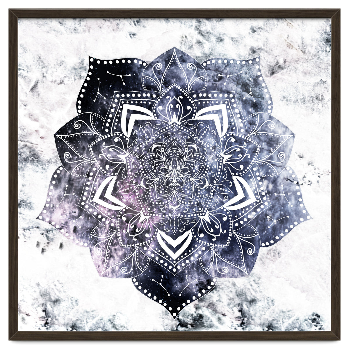 Cancer Constellation Mandala