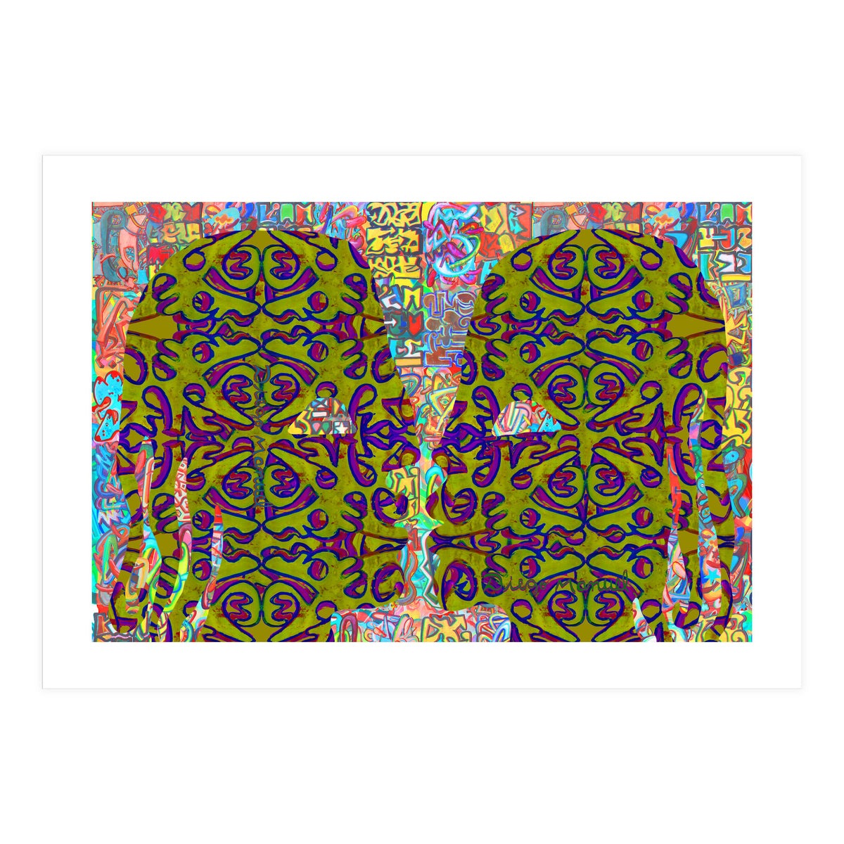 Abstracto Pop Nuevo B12 (Print Only)