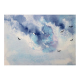 Dramatic sky || watercolor (Print Only) thumbnail