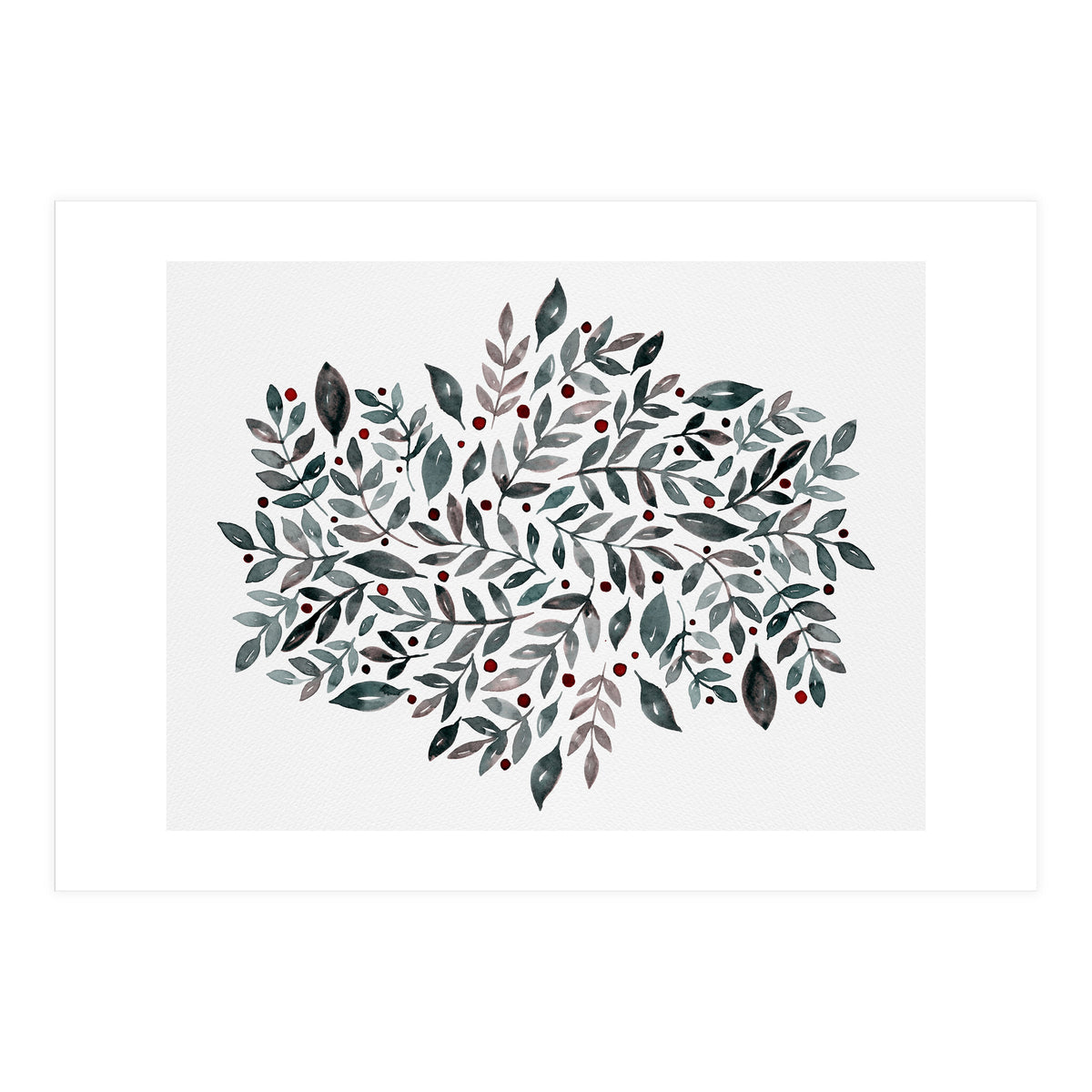 Seasonal Branches Neutral (Print Only)