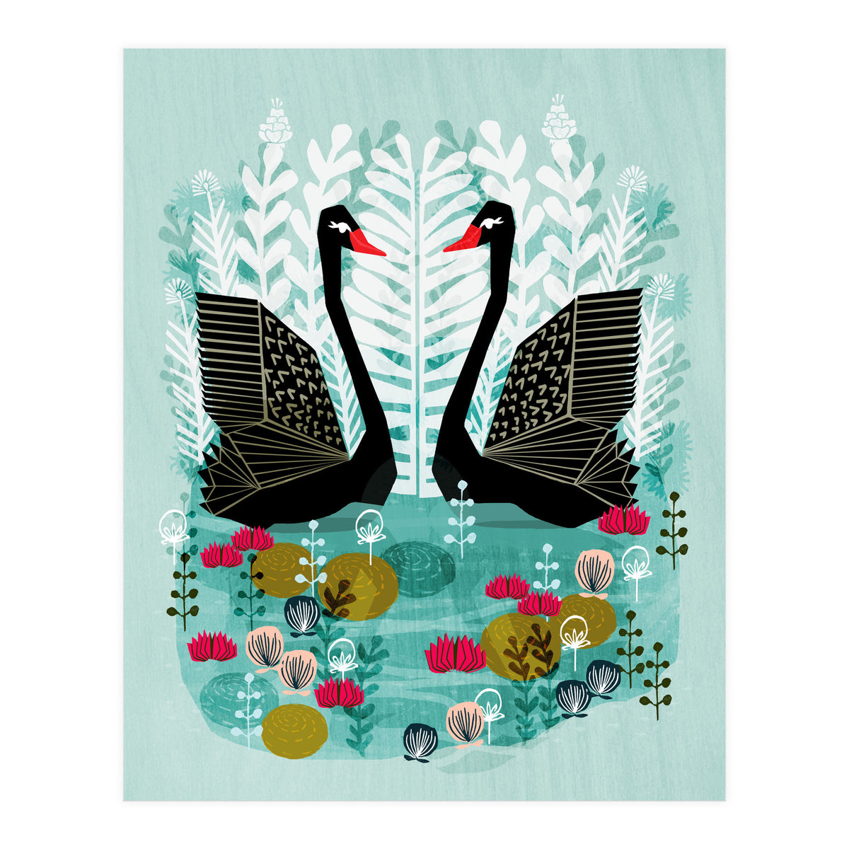 Swans (Print Only)