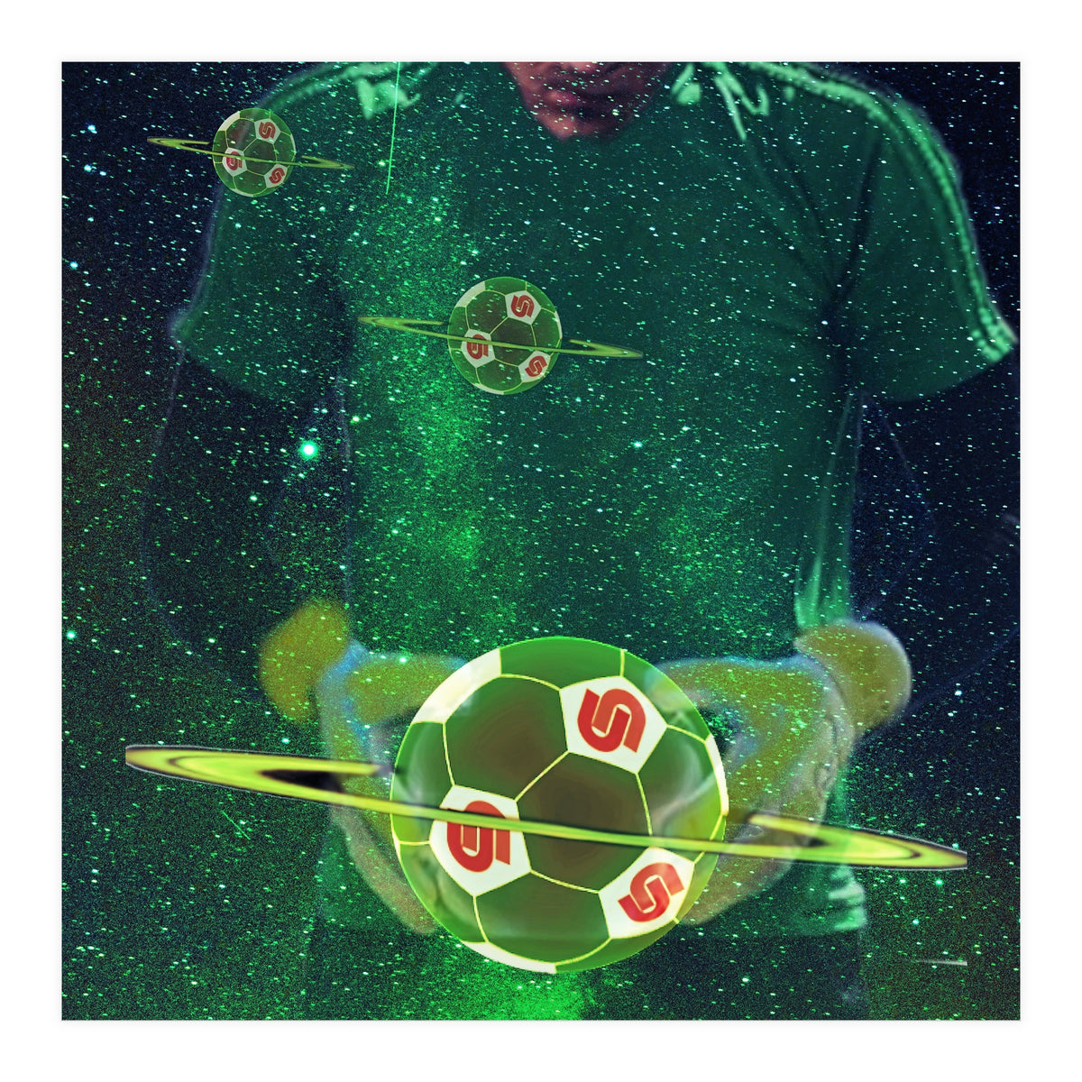 Football fans glimps of heaven. (Print Only)