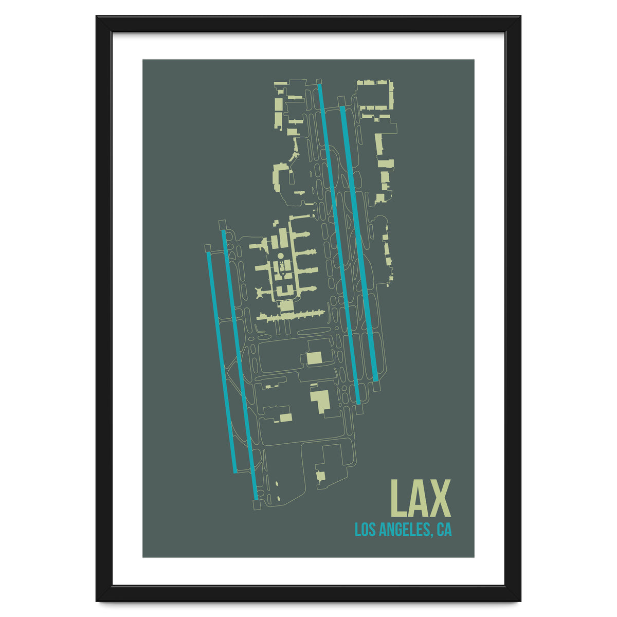LAX Airport Layout
