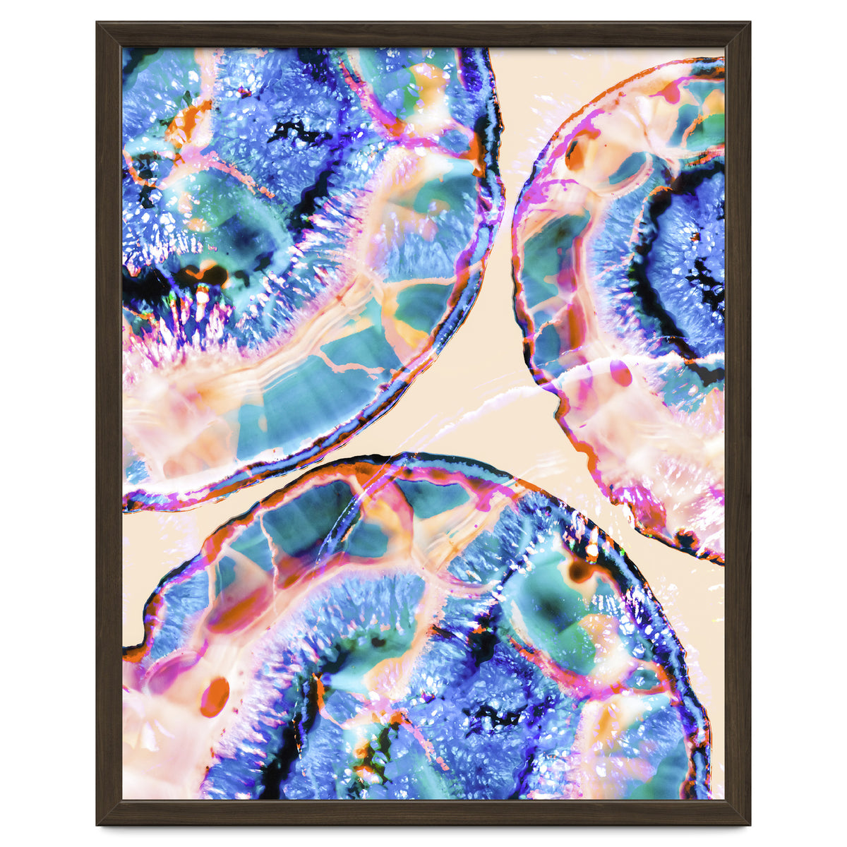 Abstract Agate Painting