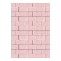 Blush Brick Imperfection (Print Only)