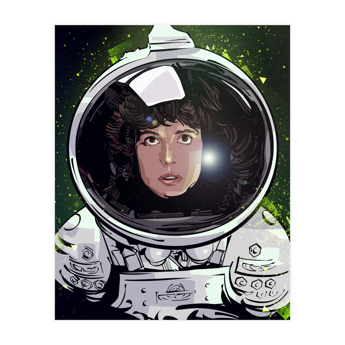 Ellen Ripley Alien (Print Only)