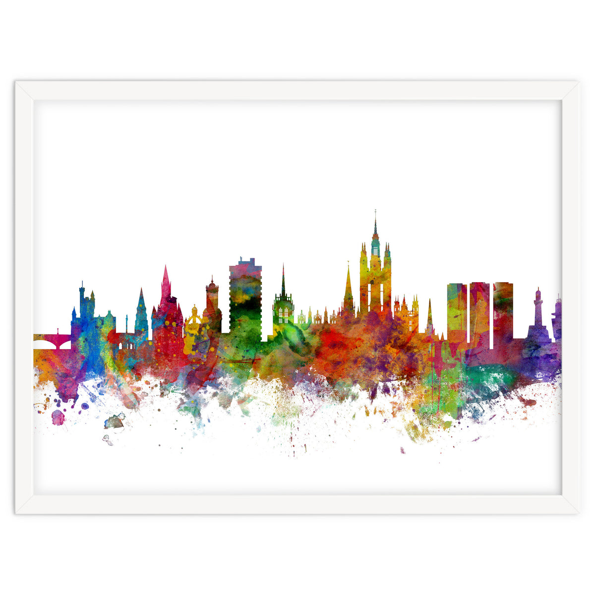 Aberdeen Scotland Skyline