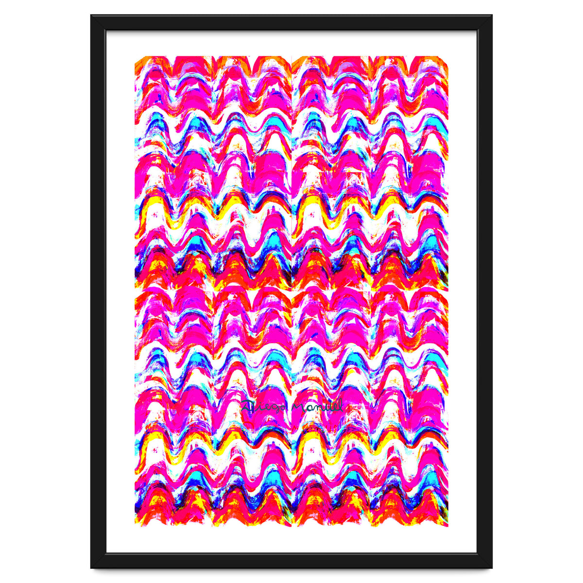 Pop abstract color full