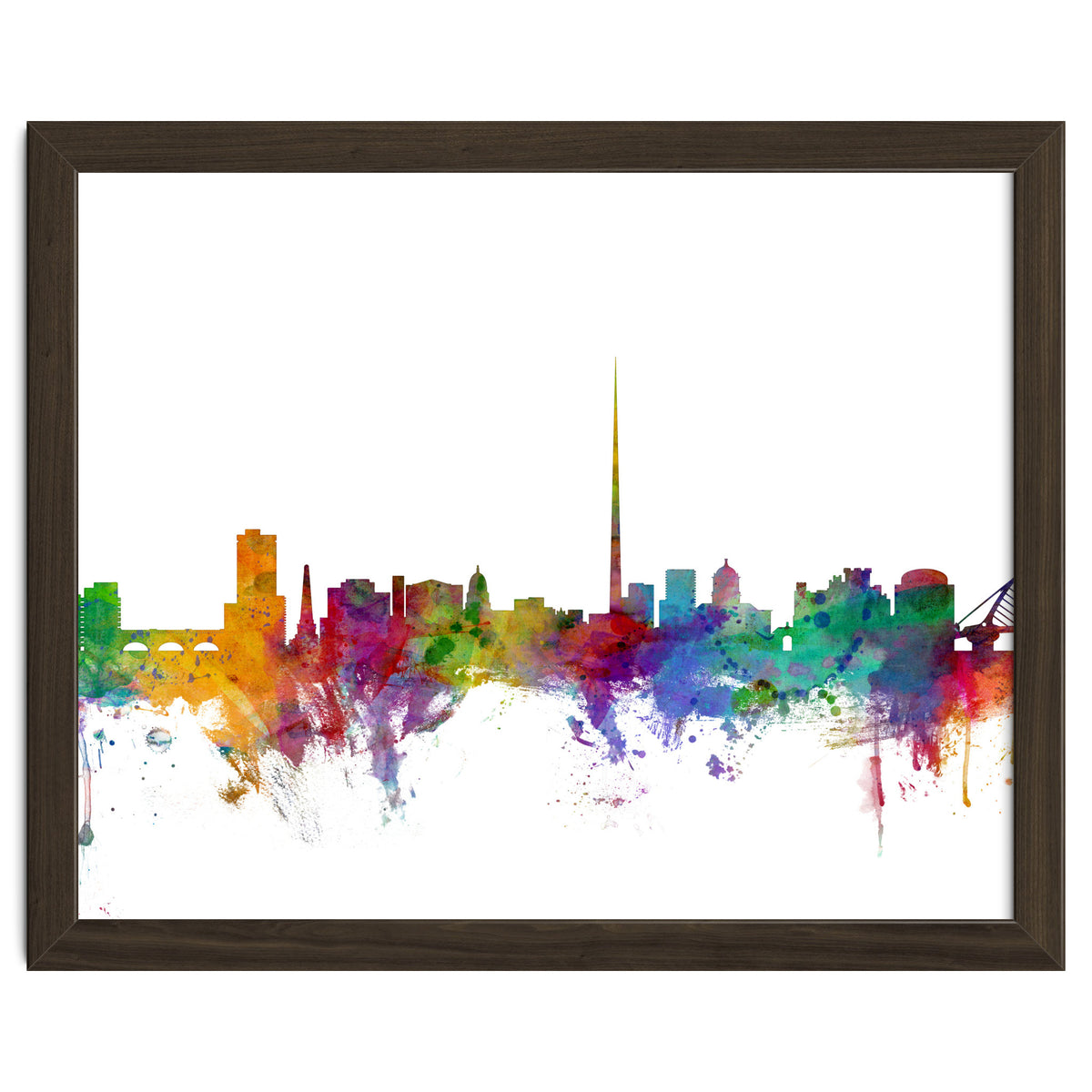 Dublin Ireland Skyline