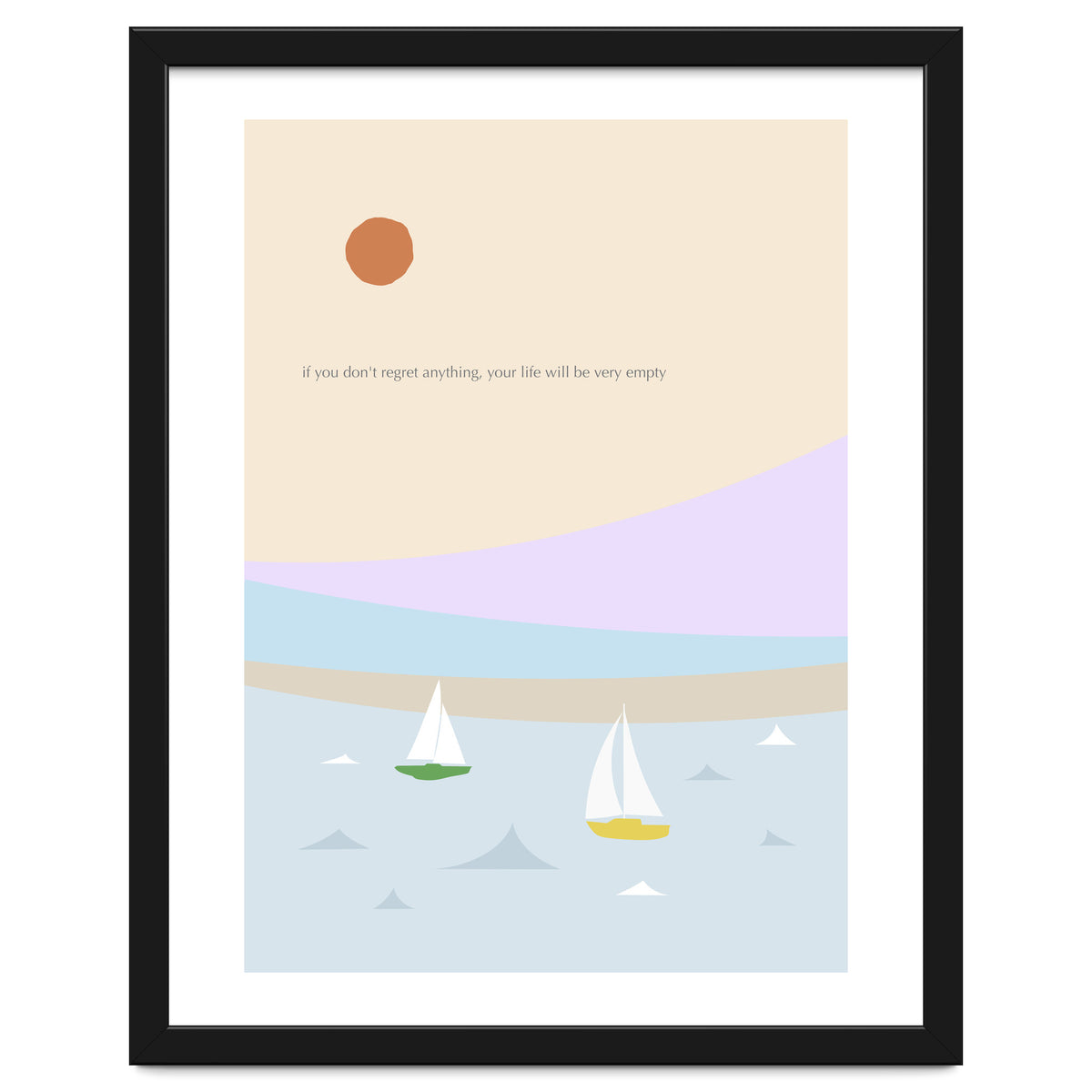 sailboat in the sunset ocean