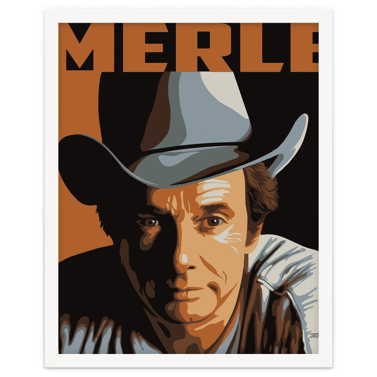 Merle Haggard Poster