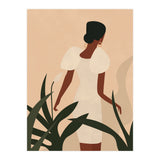 Woman Boho Minimalist Illustration (Print Only) thumbnail