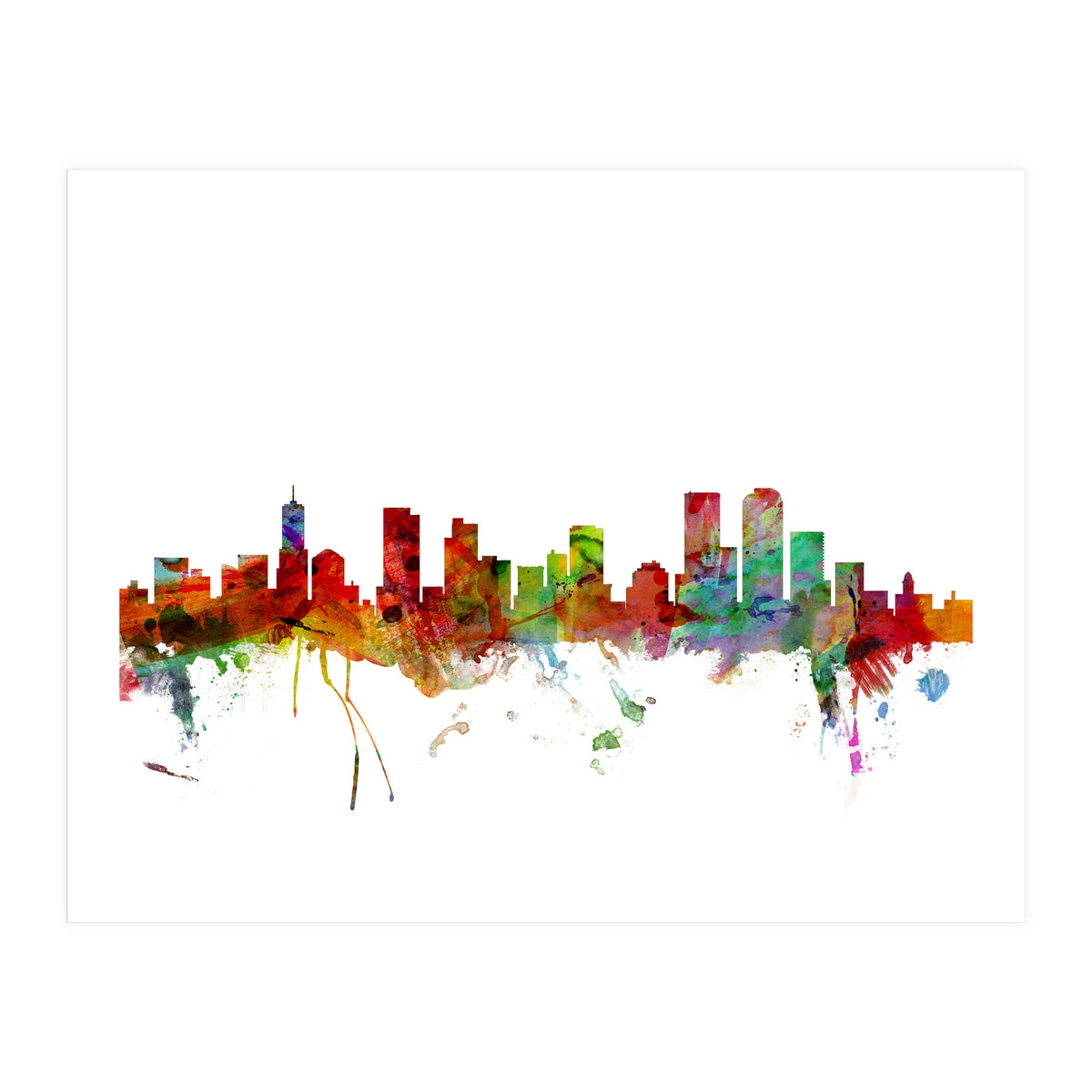 Denver Colorado Skyline (Print Only)