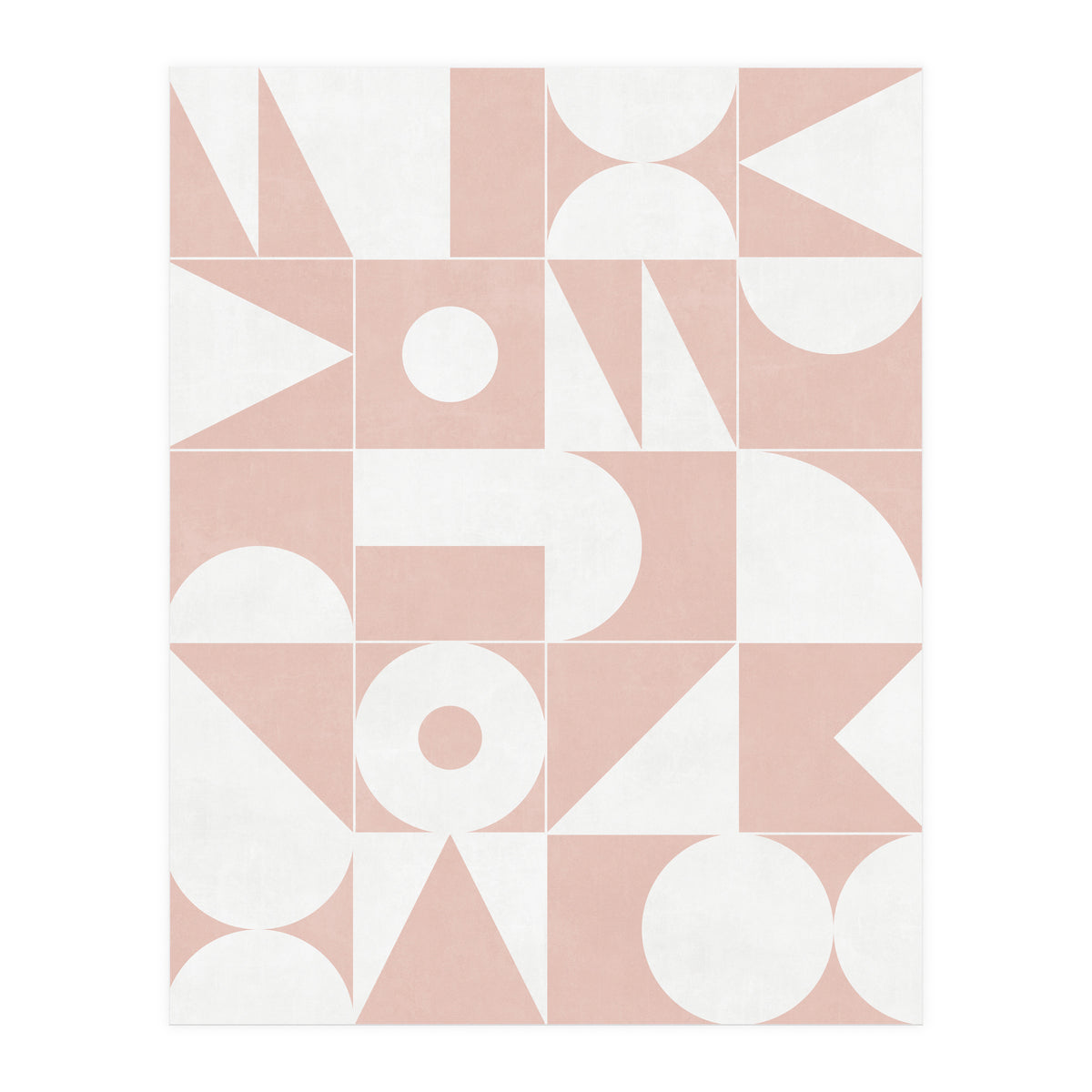 My Favorite Geometric Patterns No.11 - Pale Pink (Print Only)
