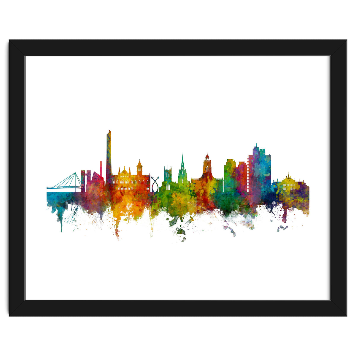 Northampton England Skyline