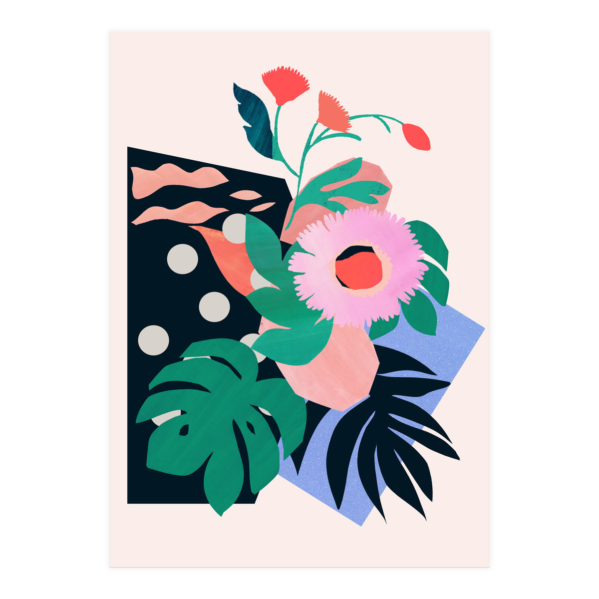 Pink flower (Print Only)