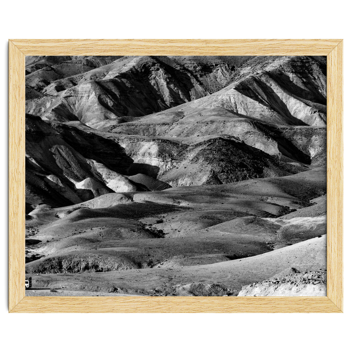 Driving across the Judean Desert