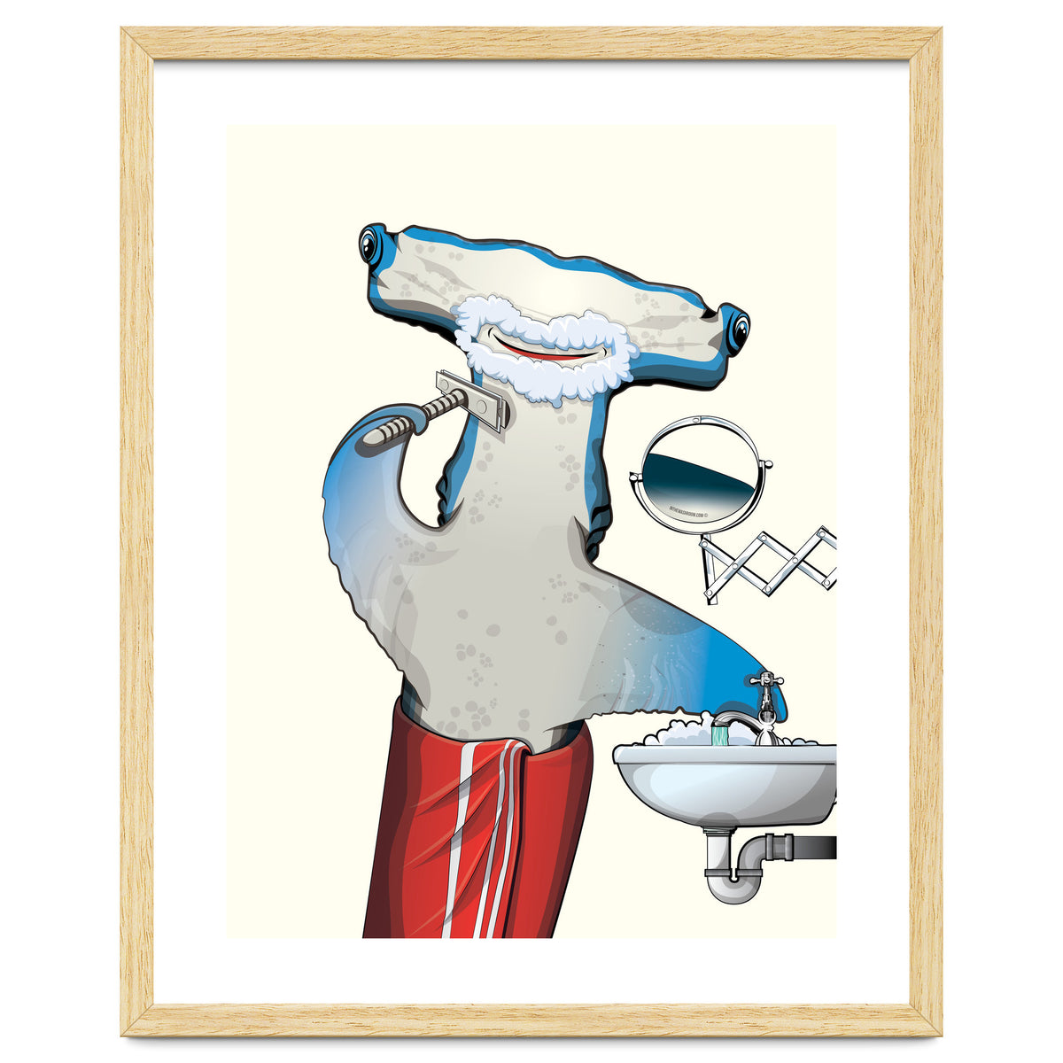 Hammerhead Shark Shaving