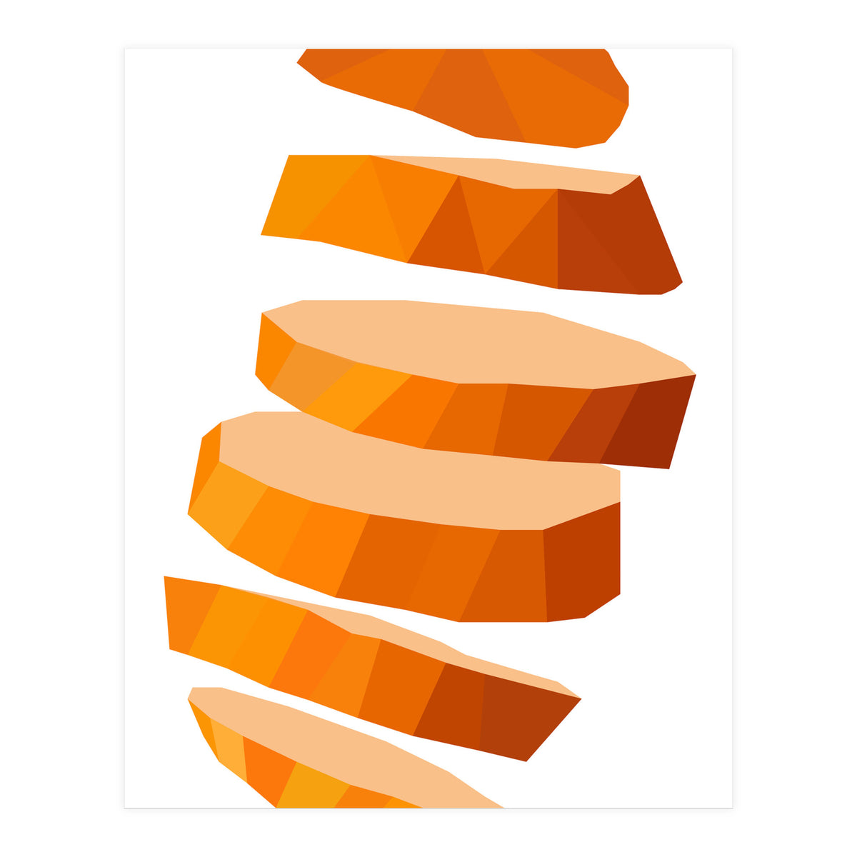 Orange Art  (Print Only)