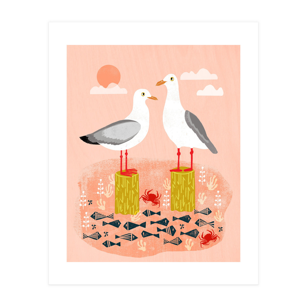 Seagulls (Print Only)