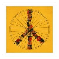 Peace And Bike (Print Only)