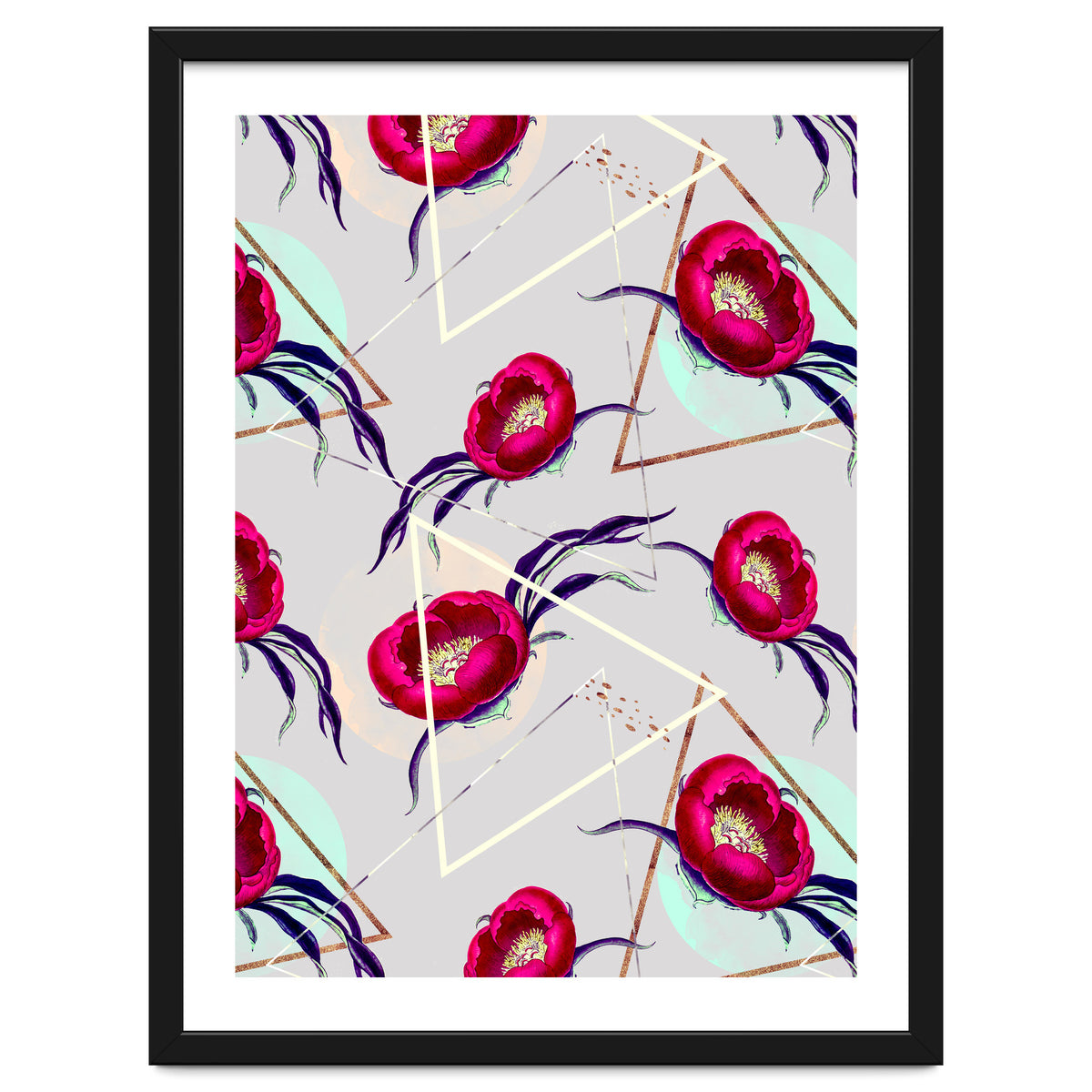 Flowery blooming with geometric II