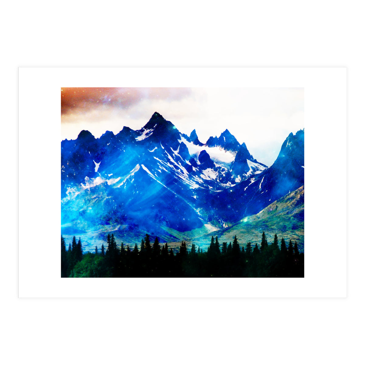 Galaxy Mountain V2 (Print Only)