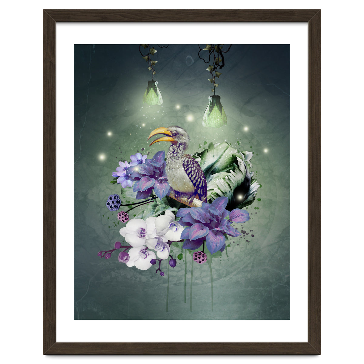 Floral Magic Hornbill