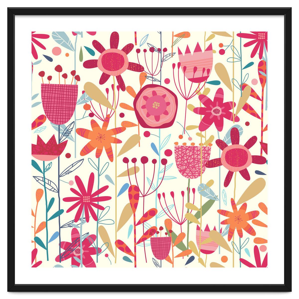 Wild Weeds And Flowers