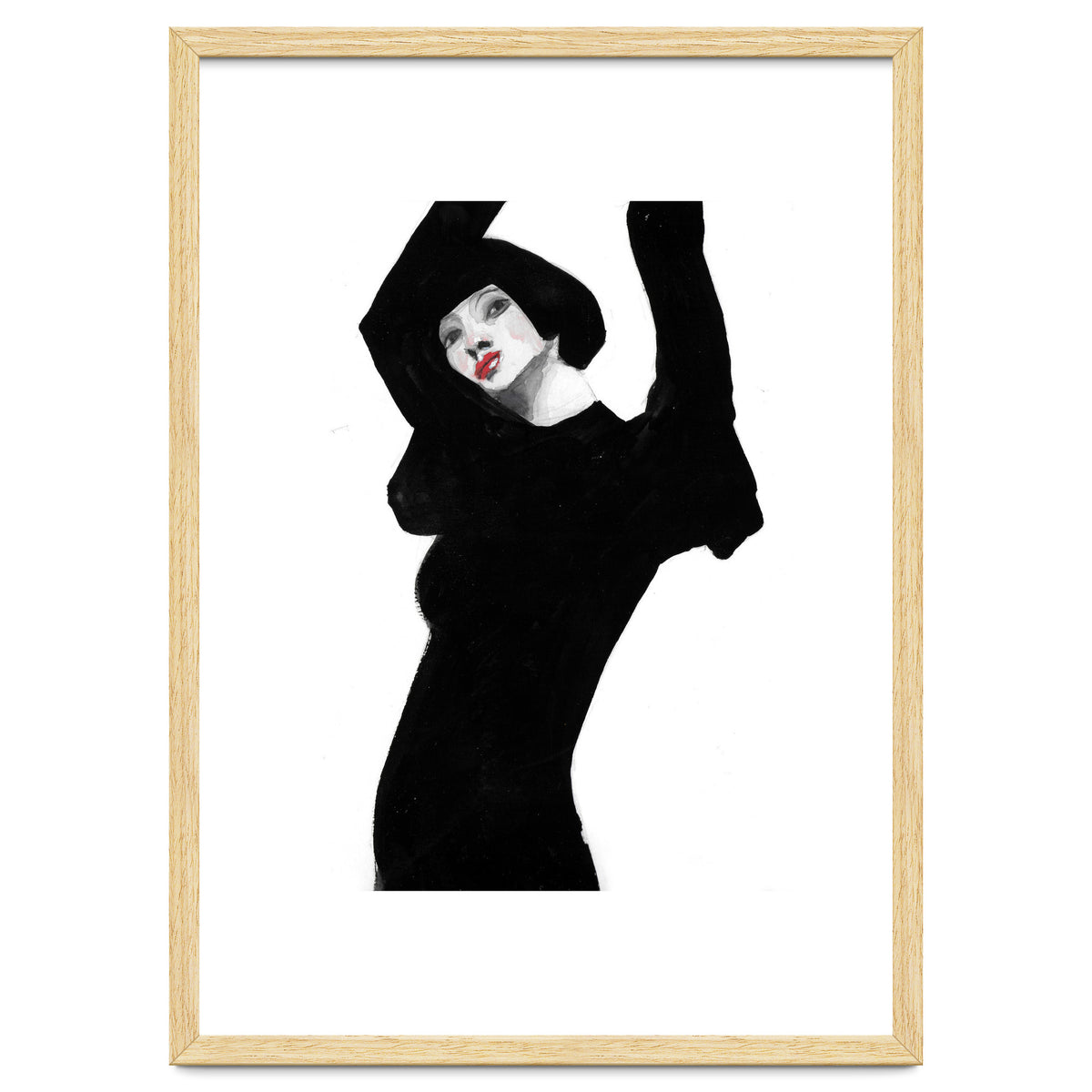 Untitled #11 - Woman in black