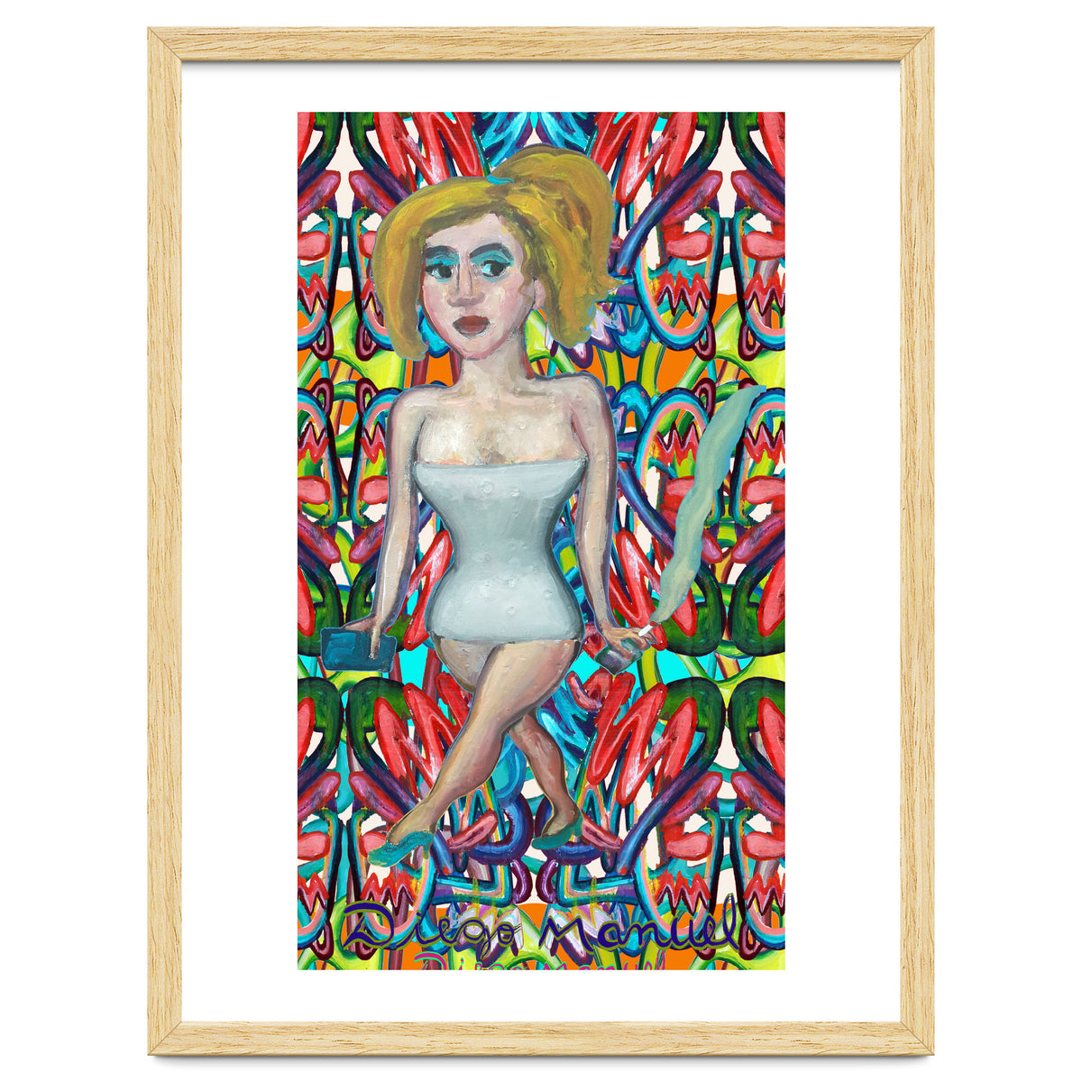 Chica Con Cigarrillo 4b