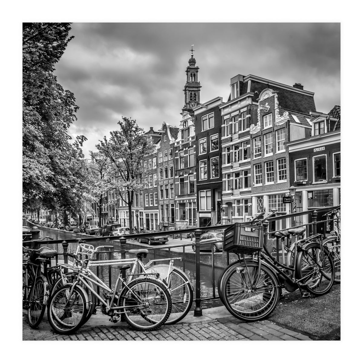 AMSTERDAM Flower Canal  (Print Only)