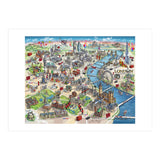 London Map Illustration (Print Only) thumbnail