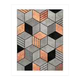 Concrete and Copper Cubes 2 (Print Only) thumbnail