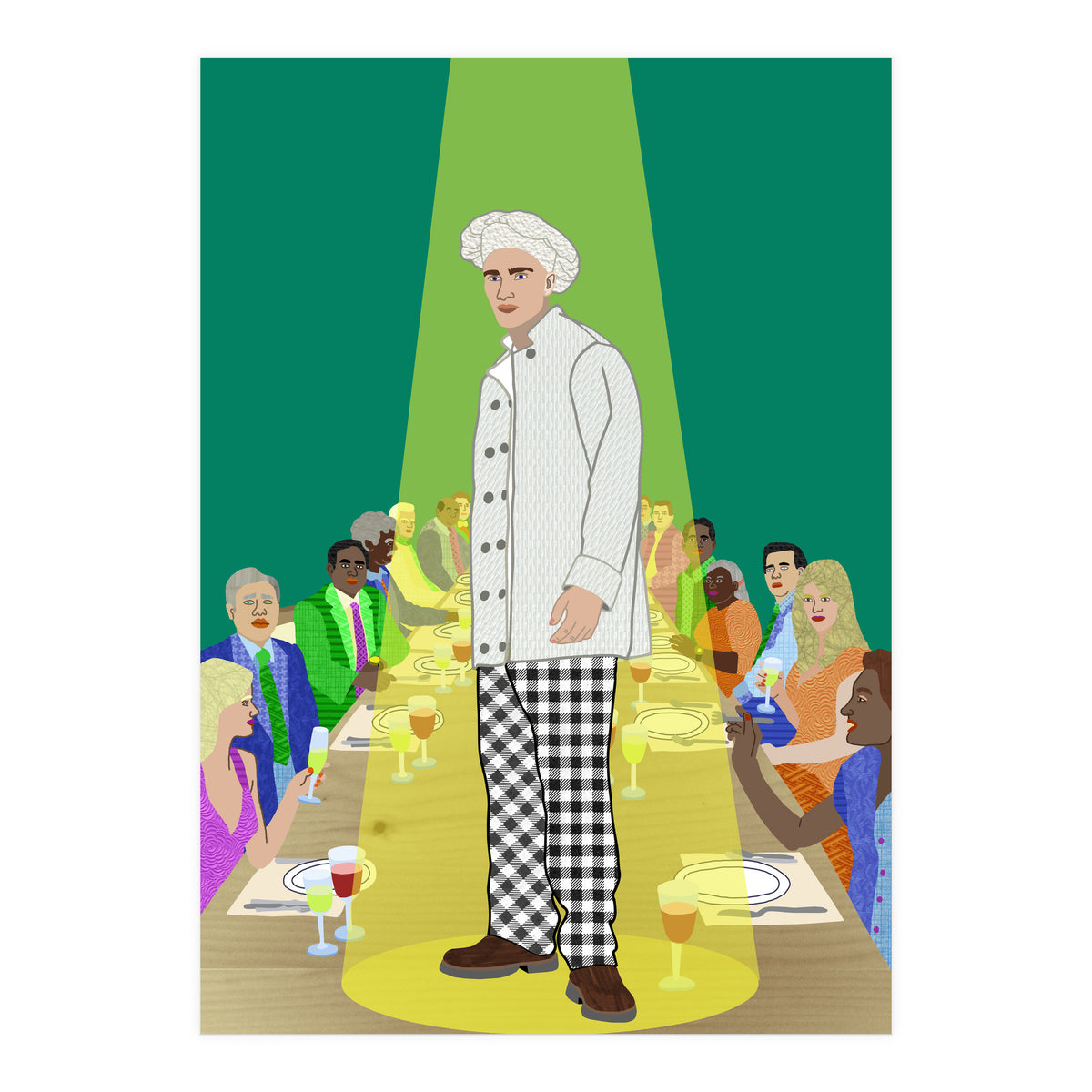 Chic Chef (Print Only)