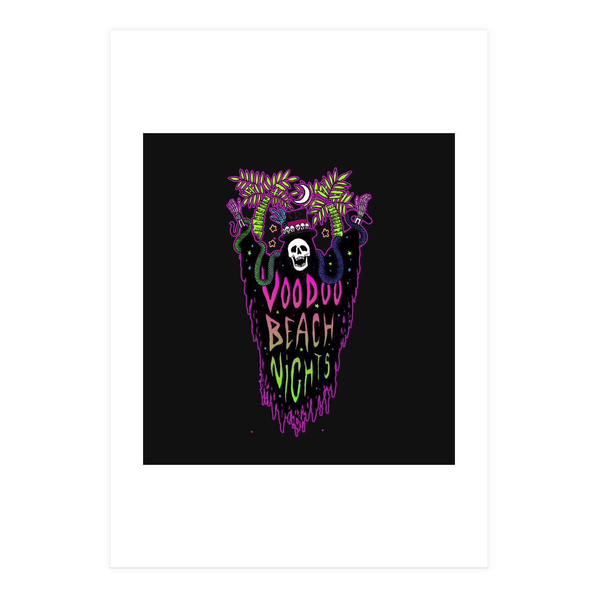 Voodoo Beach Nights (Print Only)