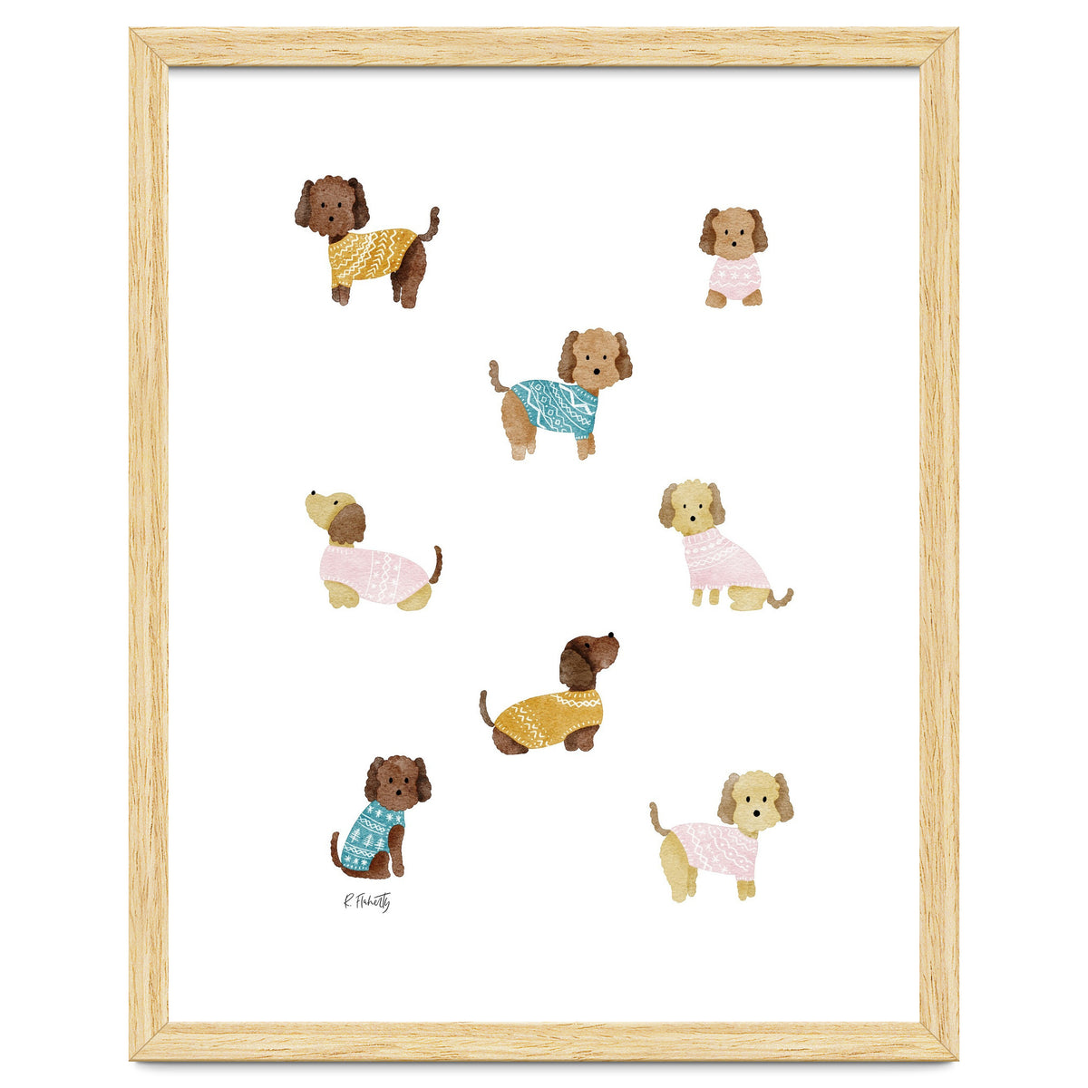 Cockapoo Dogs in Jumpers