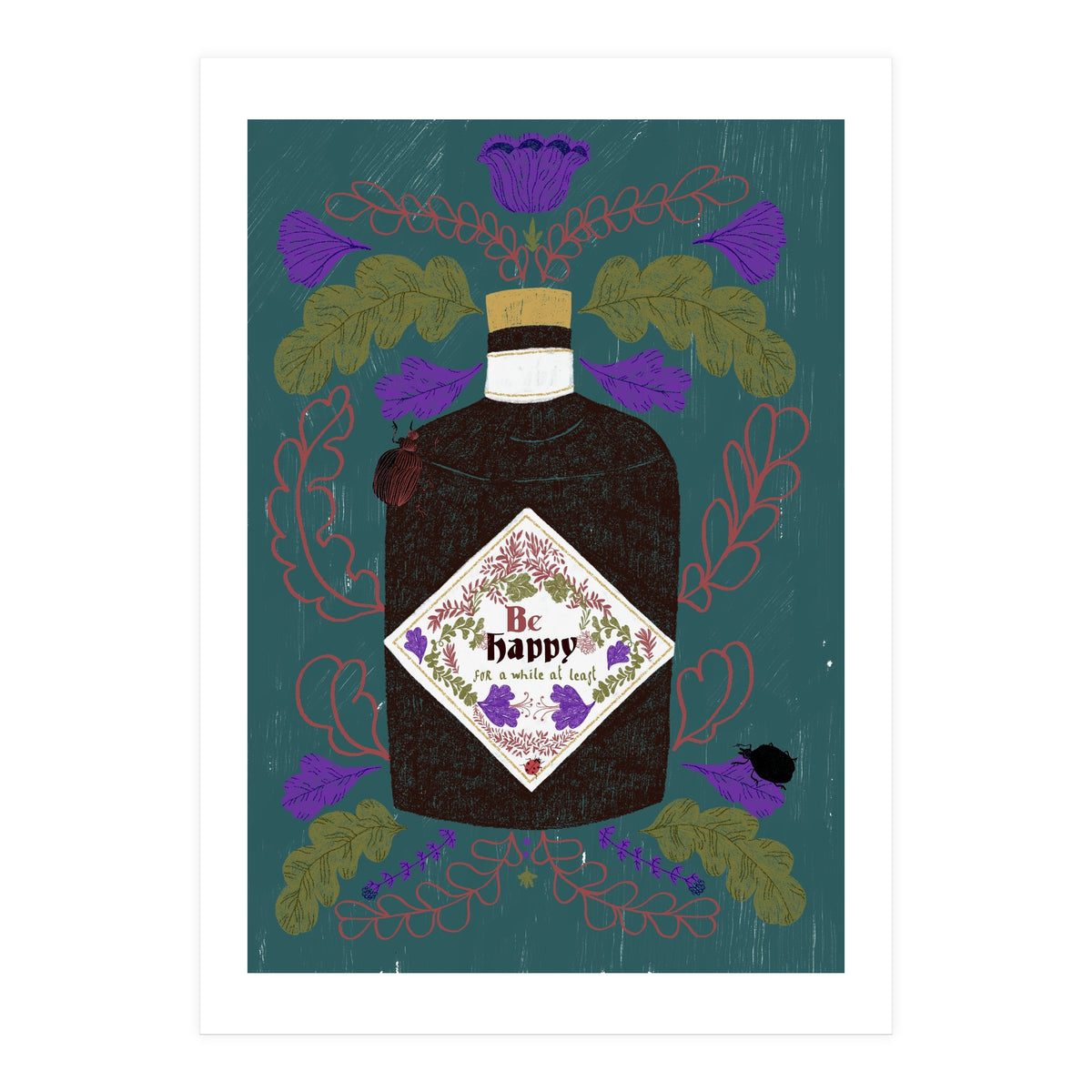 Be Happy (Print Only)