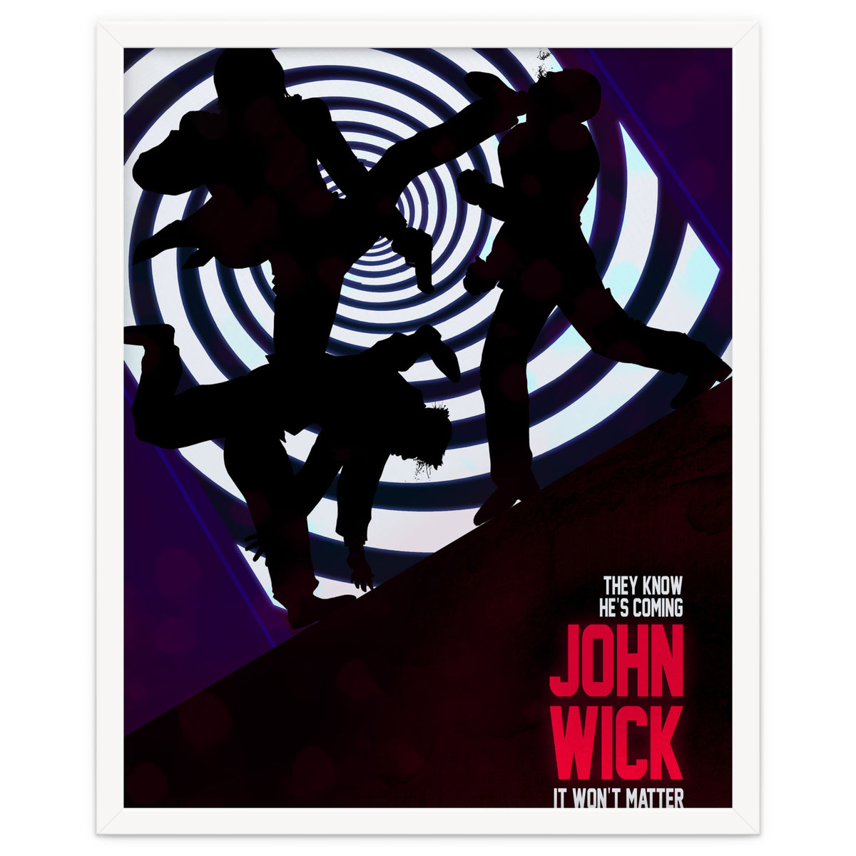 John Wick Minimal Movie Poster