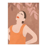 Mid Century Modern Boho Woman (Print Only) thumbnail