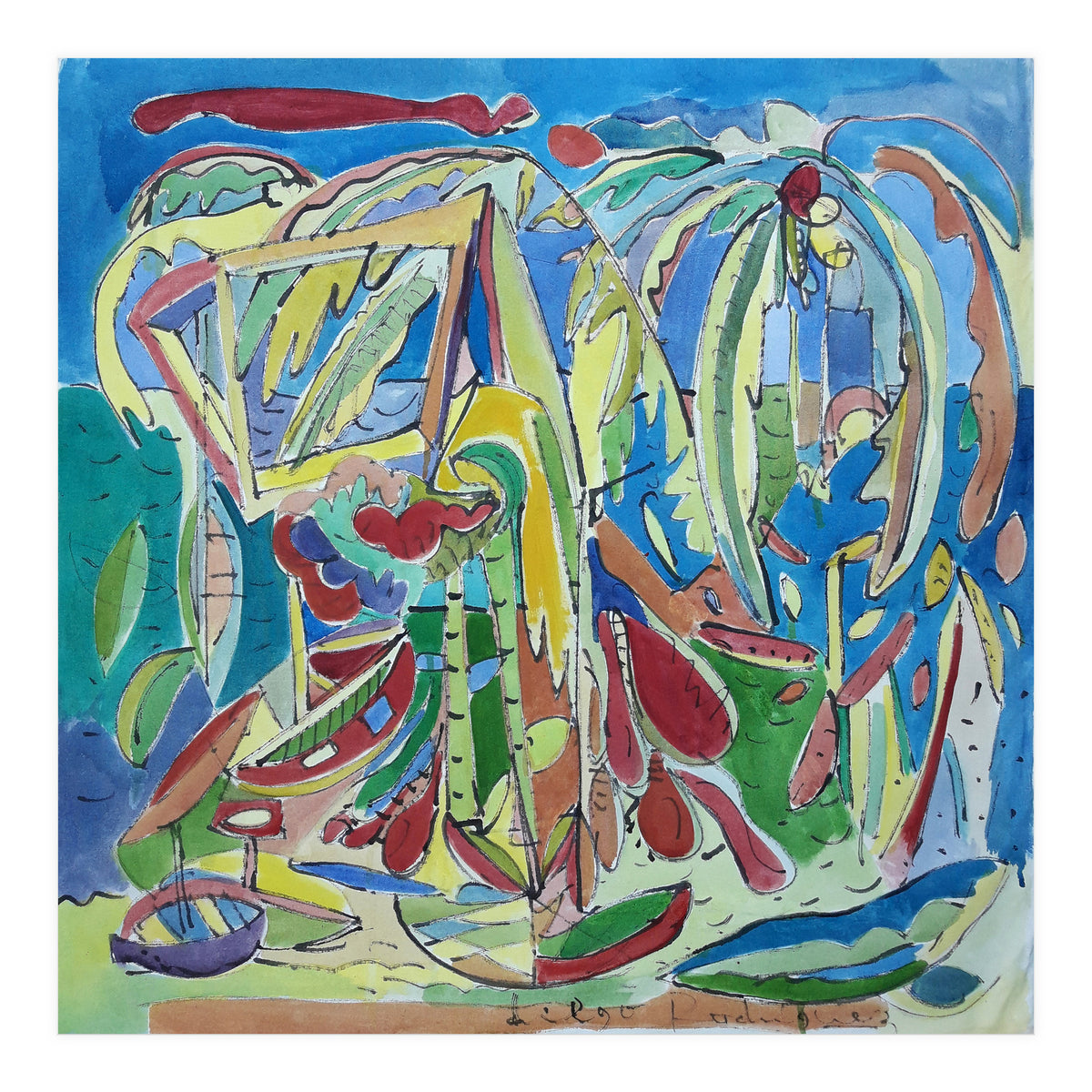 Isla Cubista (Print Only)