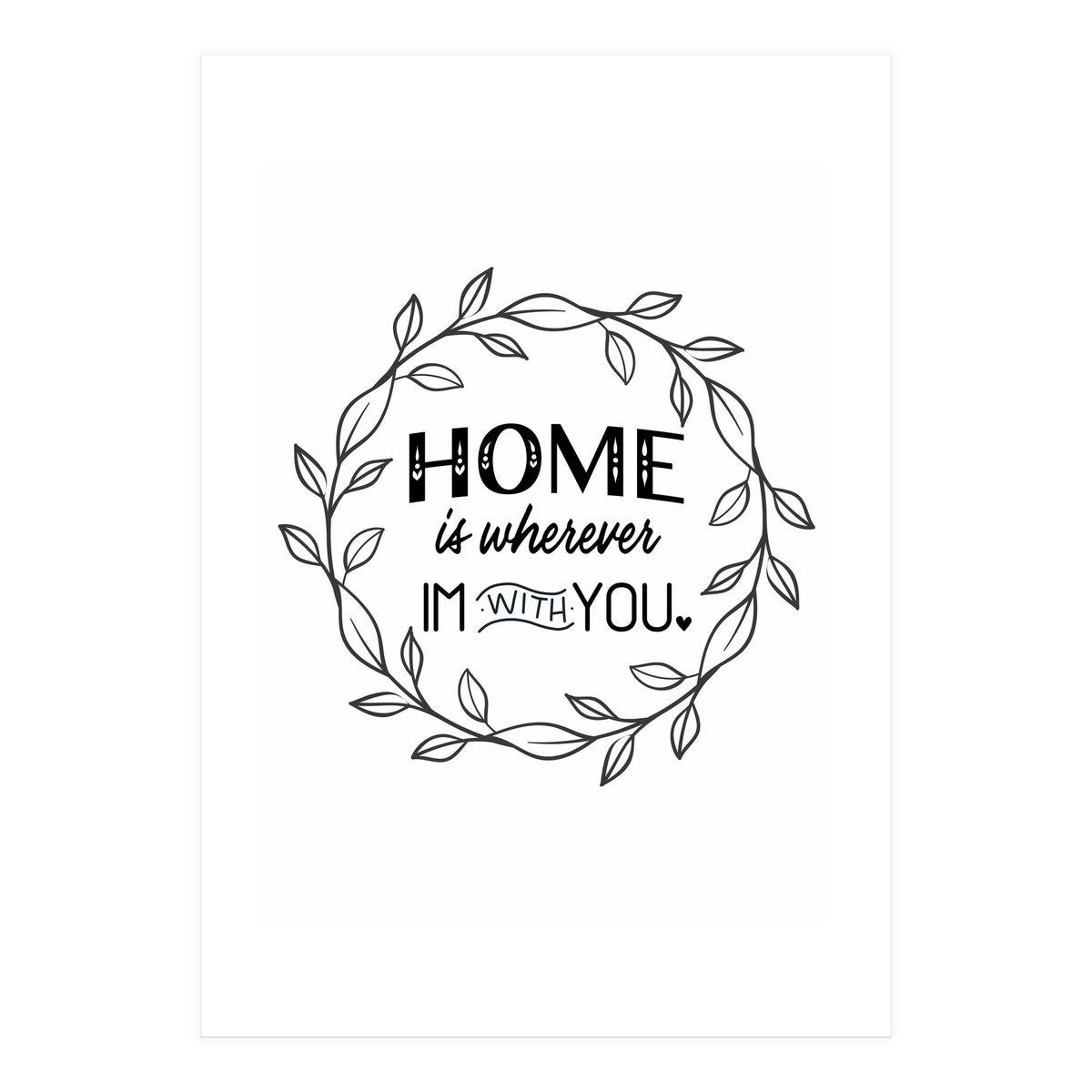 Home With You (Print Only)