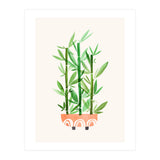 Happy Bamboo Houseplant (Print Only) thumbnail