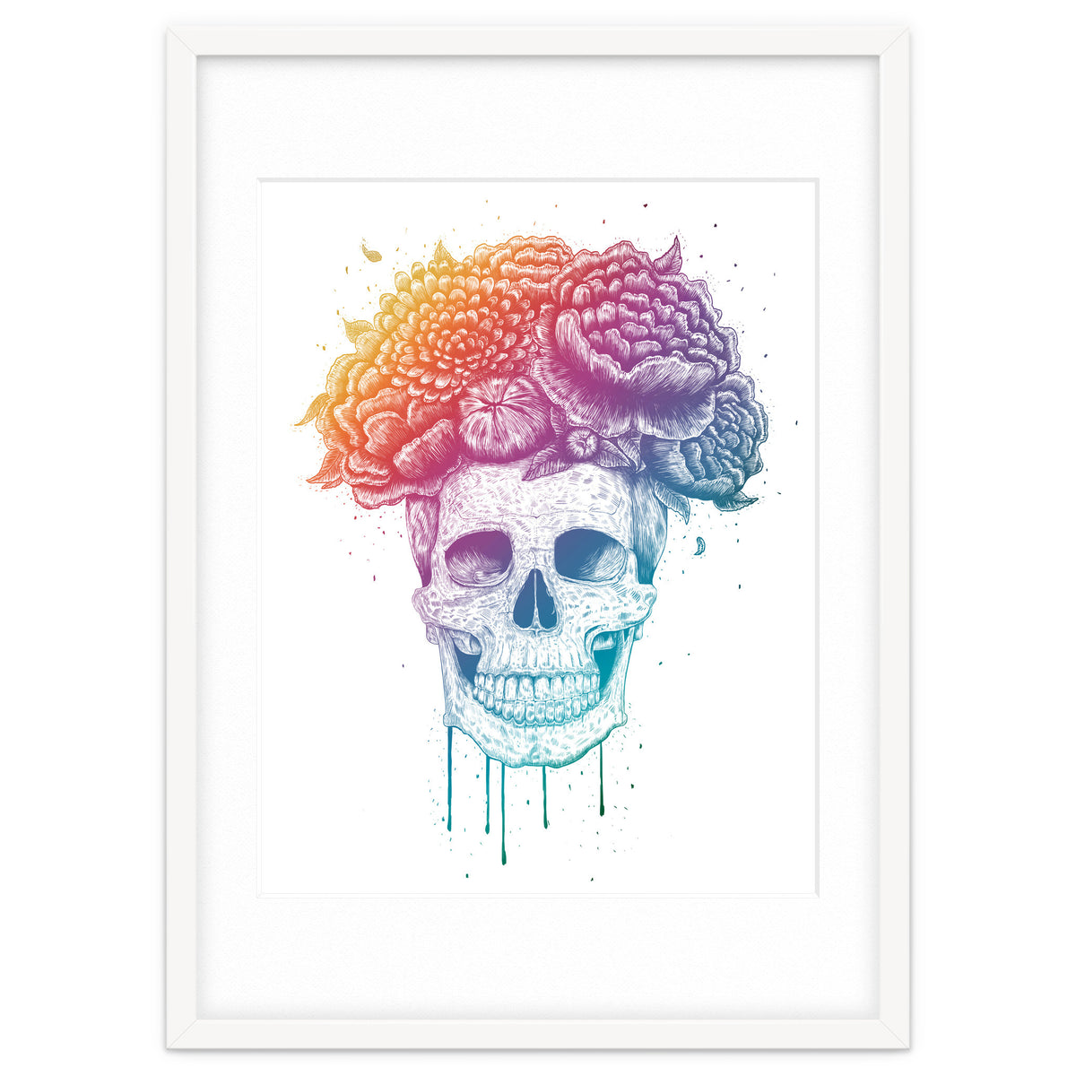 Colorful Skull