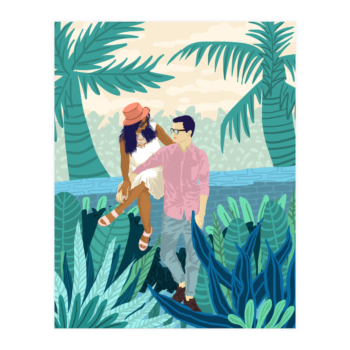 Tropical Romance (Print Only)