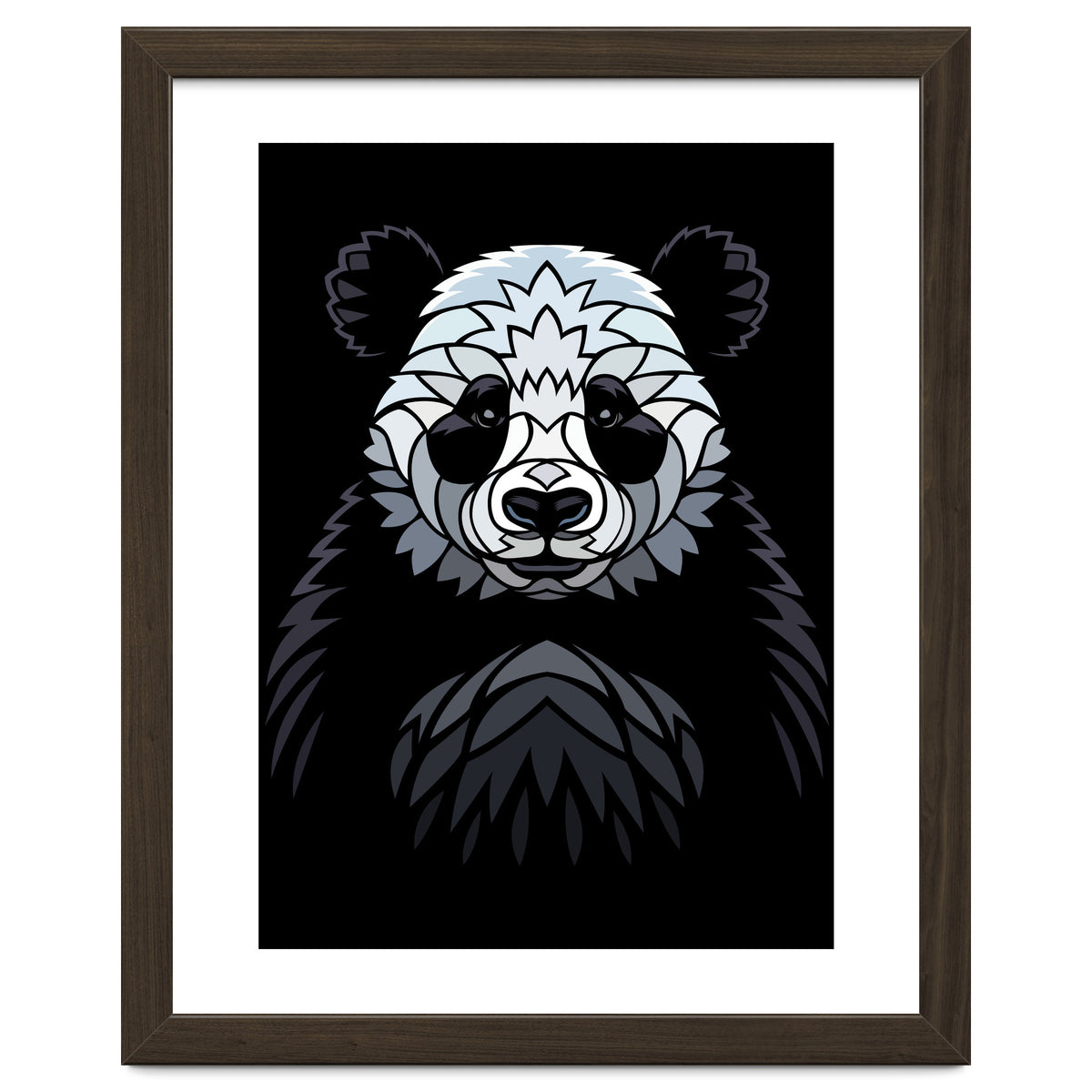 Tribal frontal Panda