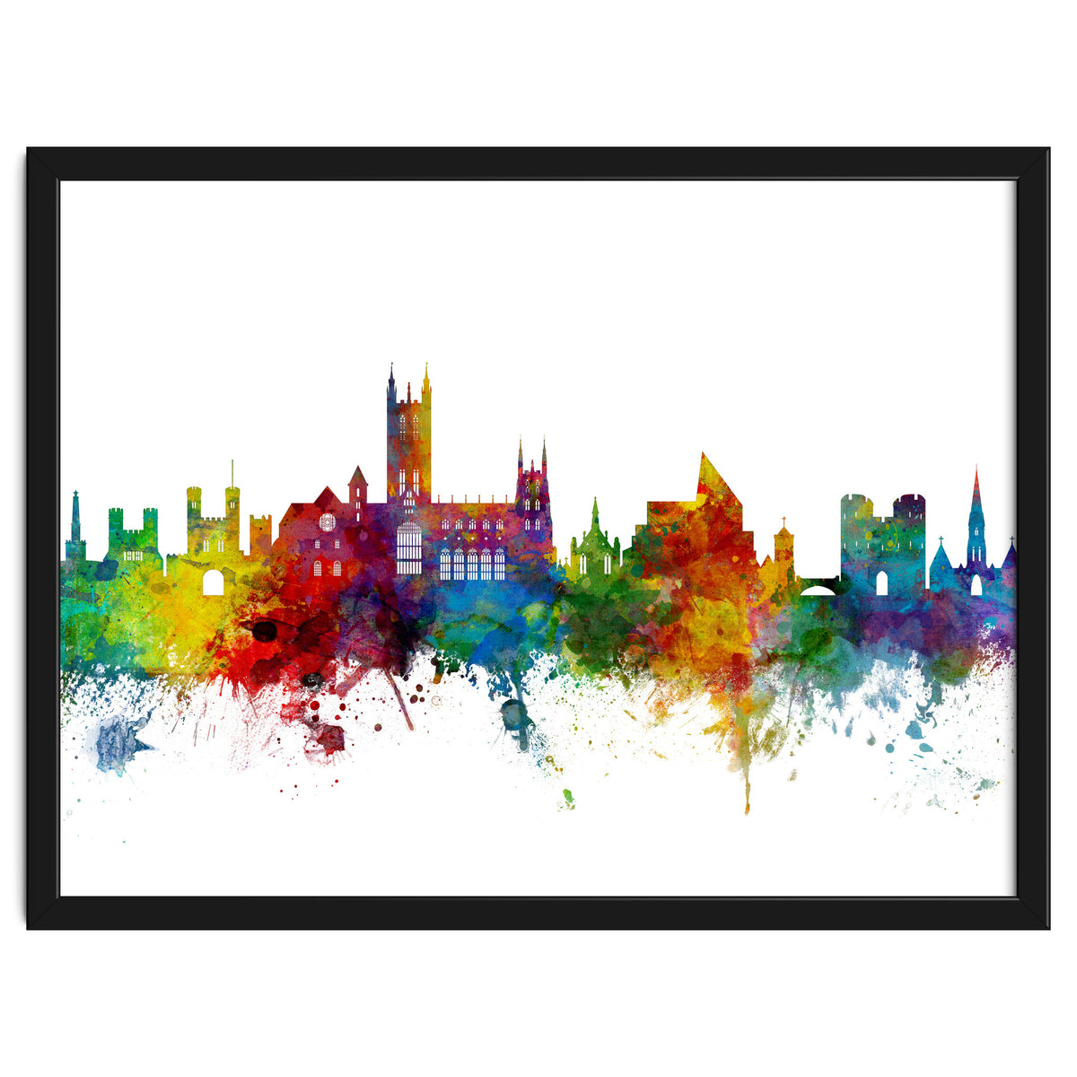 Canterbury England Skyline